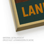 Leinwand (4 cm) / 30 x 20 cm / Ohne Aufhängeset