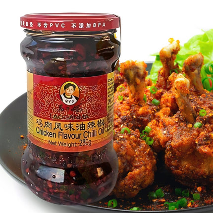 SEO. Lao Gan Ma Chiliöl mit Hühnchengeschmack 280g - Linkreich