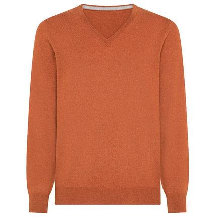 emilio romanelli - Sweaters - 87101-scolloV-123salmone