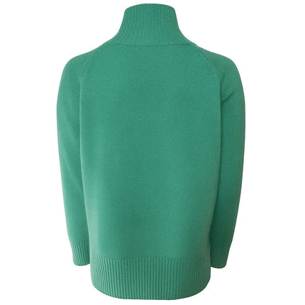 emilio romanelli - Sweaters - 97607-dolcevita-smeraldo