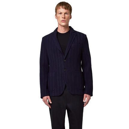 alpha studio - Formal Jacket - au-7300n-9000-blu