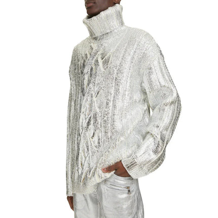 balmain - Sweaters - wh0kh005-k048-silver