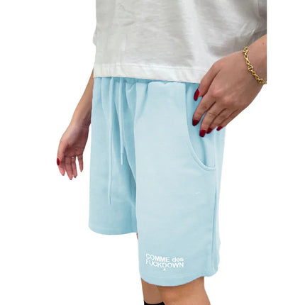 comme des fuckdown - shorts - cfabw-00006-azzurro