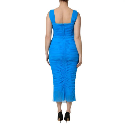 dolce & gabbana - Dress - f63f9t-flrda-turchese