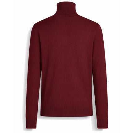 emilio romanelli - Sweaters - 87103-dolcevita-125rosso