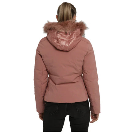 Yes Zee down jacket with gilet pink