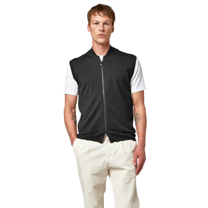 alpha studio - Vest - au-7027d-1001-antracite