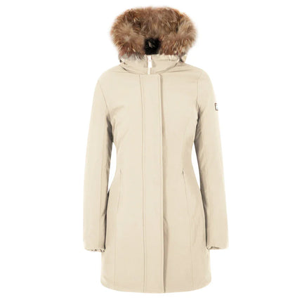 Yes Zee long down jacket creme