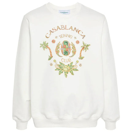 casablanca - Sweatshirts - ms24-jtp00110-bianco