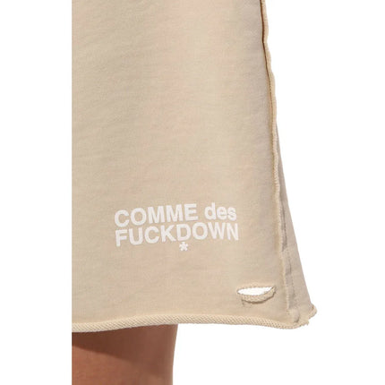 comme des fuckdown - shorts - cfabw-00107-beige