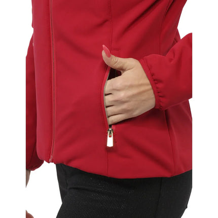 Yes Zee padded jacket with removable hood red