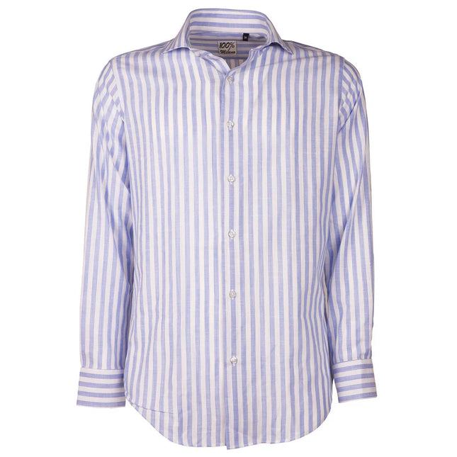 100% milano - Shirts - tess-perla14078-cielo
