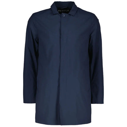 People of Shibuya Toshiro Men's Blue Trench Coat