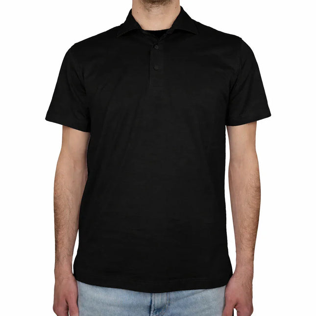 loro piana tessuto - Polo - lp-polo-lana-nero