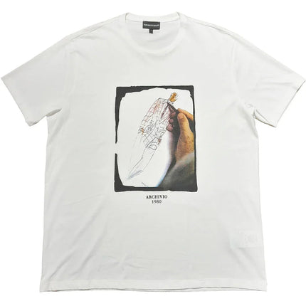 emporio armani - T-shirt & Top - 6y1tb8-1jbez-white