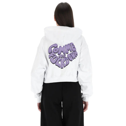 comme des fuckdown - Sweatshirts - cfabw-00094-bianco