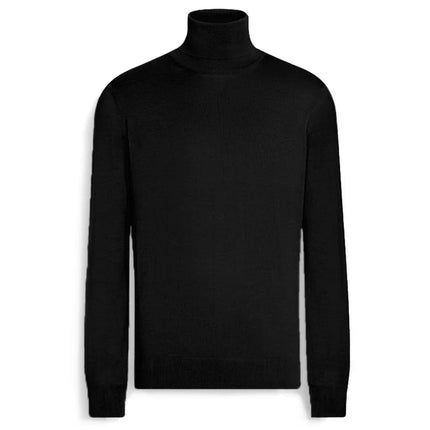 emilio romanelli - Sweaters - 87103-dolcevita-115nero