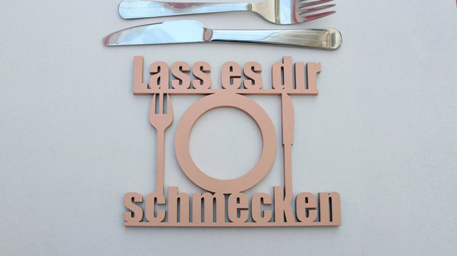 SEO. Lass es Dir schmecken Deko Schriftzug - Linkreich