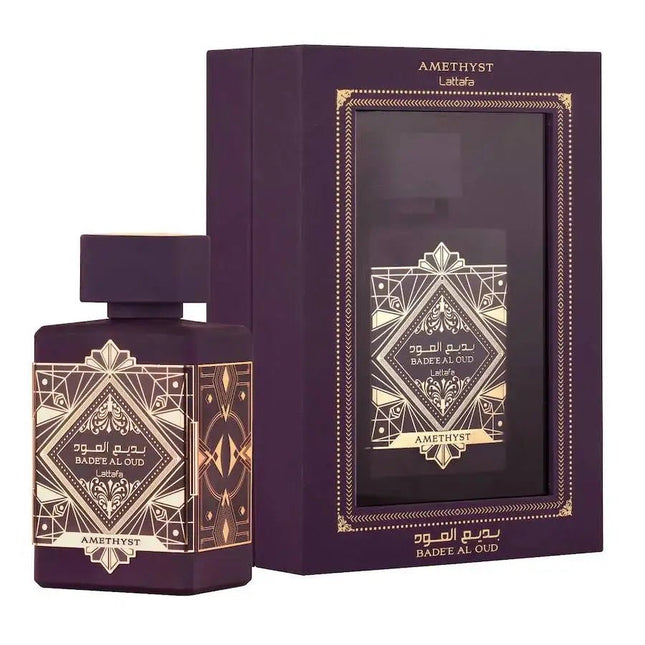 Lattafa Badee Al Oud Amethyst 100 ml – Orientalisch - würziger Unisexduft - Linkreich