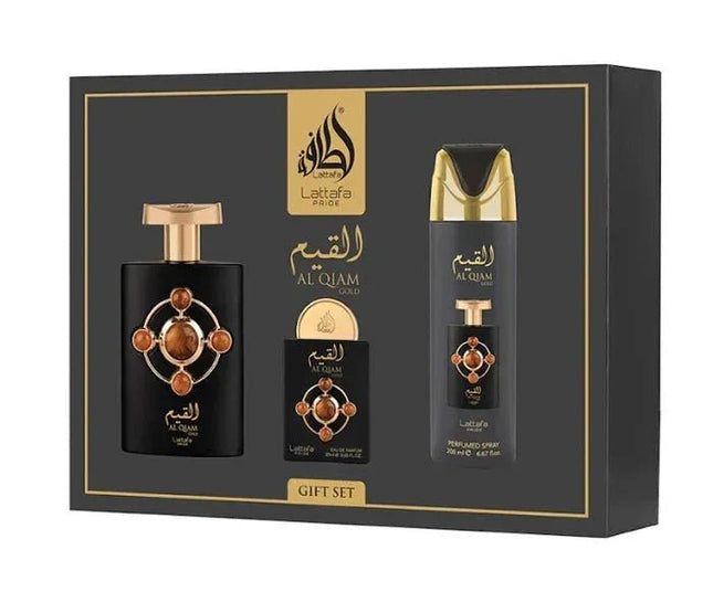 Lattafa Pride Al Qiam Gold – Damen Geschenkset 3-teilig - Linkreich