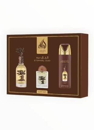 Lattafa Pride Eternal Oud – Herren Geschenkset 3-teilig - Linkreich