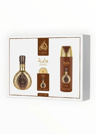Lattafa Pride Masa – Unisex Geschenkset 3-teilig Parfum Set für Damen - Linkreich