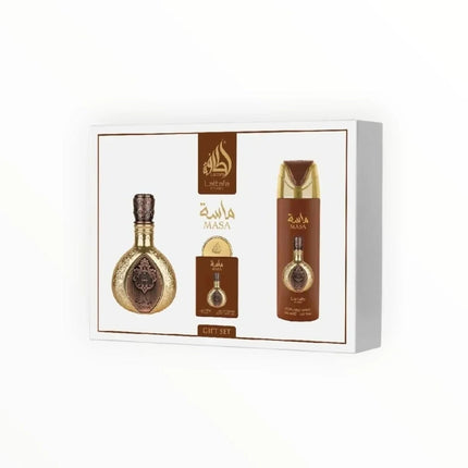 SEO. Lattafa Pride Masa – Unisex Geschenkset 3-teilig Parfum Set für Damen - Linkreich