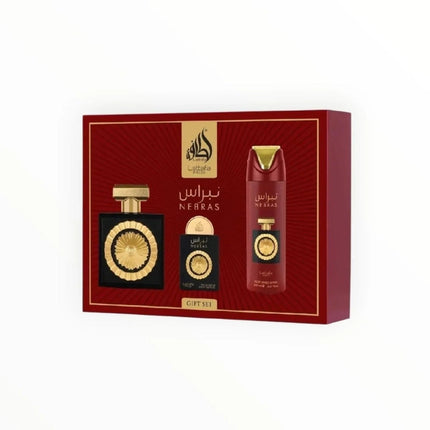 Lattafa Pride Nebras – 3-teiliges Damen-Parfum-Set mit Eau de Parfum 100 ml €17.99 Linkreich