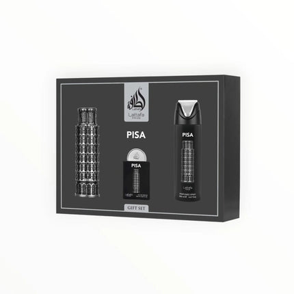 Lattafa Pride Pisa – Unisex Geschenkset 3-teilig
