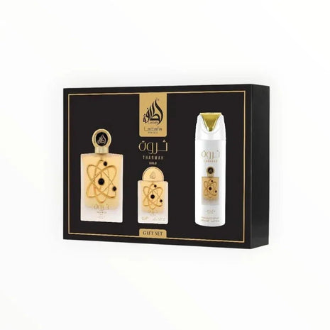 Lattafa Pride Tharwah Gold – Damen Geschenkset 3-teilig - Linkreich