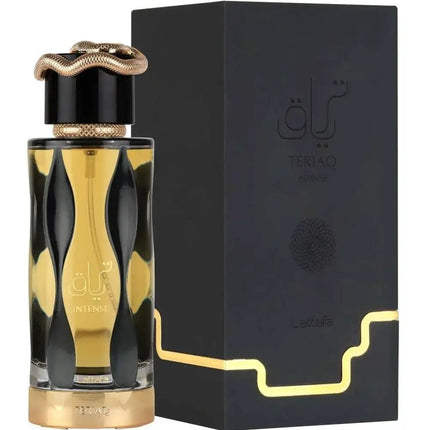 Lattafa Teriaq Intense Eau de Parfum 100 ml, orientalischer Unisexduft mit Tiefe und eleganter Note