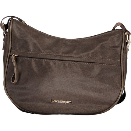 SEO. Laura Biagiotti Beige Damentasche – Elegante Schultertasche für Damen im Herbst/Winter - Braun Linkreich