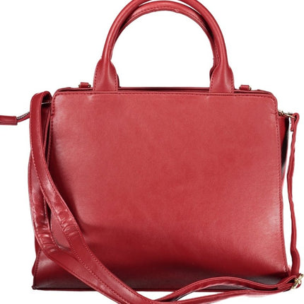 SEO. Laura Biagiotti Beige Damentasche - Rot Linkreich