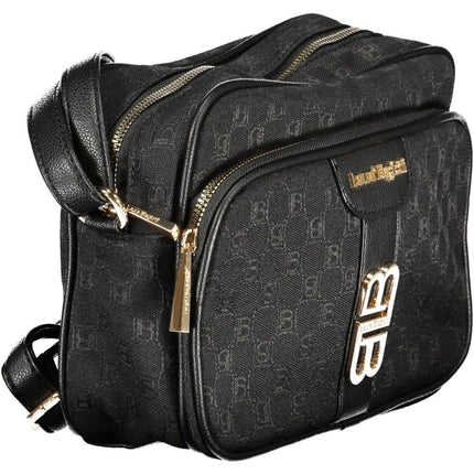 SEO. Laura Biagiotti Beige Damentasche - Schwarz Linkreich