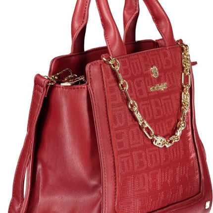 SEO. Laura Biagiotti Beige Damentasche - Rot Linkreich