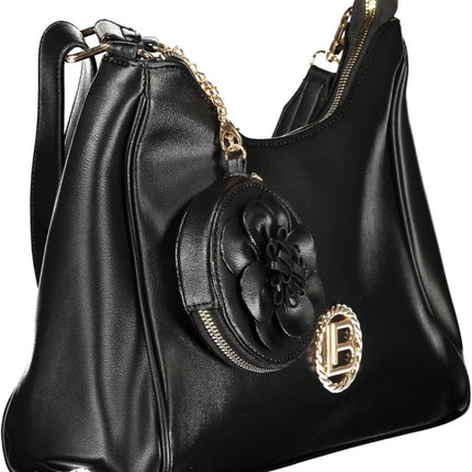 SEO. Laura Biagiotti Beige Damentasche - Schwarz Linkreich