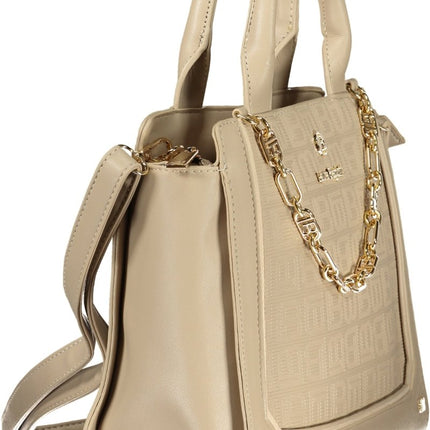 SEO. Laura Biagiotti Beige Damentasche - Rot Linkreich