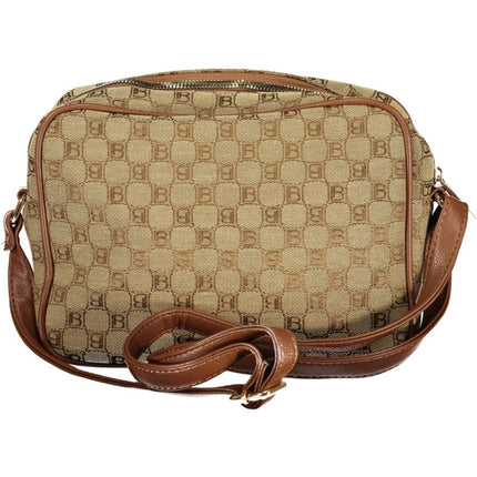 SEO. Laura Biagiotti Beige Damentasche - Schwarz Linkreich