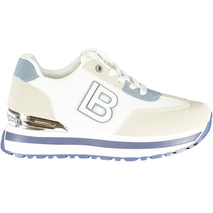 SEO. Laura Biagiotti Damen - Sportschuhe Weiss – Leichte Sneaker für Frühjahr/Sommer - Weiß Linkreich