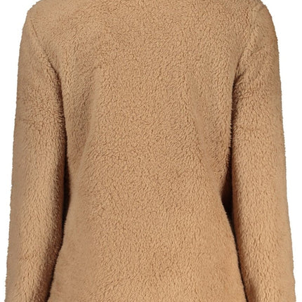 SEO. Laura Biagiotti Sweatshirt Damen mit Reißverschluss – Rosa Sweatshirt für Frühling - Beige Linkreich