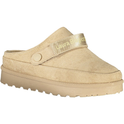 Laura Biagiotti Clogs Damen – Schwarze Winter-Clogs mit Pelz | soulluna.de