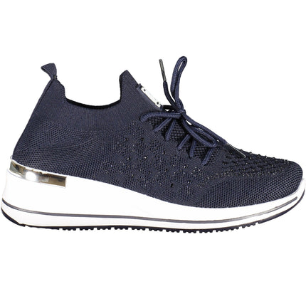 Laura Biagiotti Damen-Sneaker Weiss – Sportschuhe mit Strassapplikationen für Frühjahr/Sommer