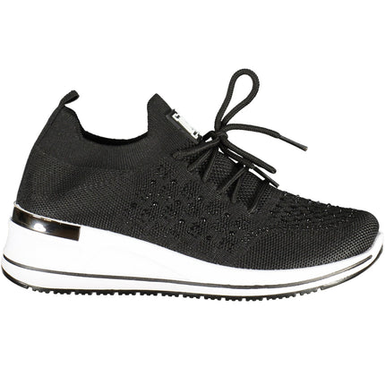 Laura Biagiotti Damen-Sneaker Weiss – Sportschuhe mit Strassapplikationen für Frühjahr/Sommer