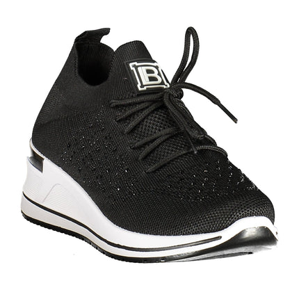 Laura Biagiotti Damen-Sneaker Weiss – Sportschuhe mit Strassapplikationen für Frühjahr/Sommer