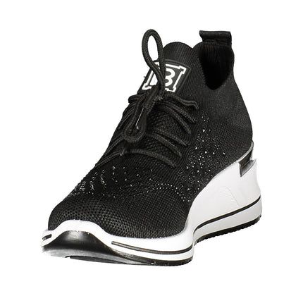 Laura Biagiotti Damen-Sneaker Weiss – Sportschuhe mit Strassapplikationen für Frühjahr/Sommer