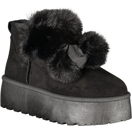 Laura Biagiotti Damenstiefel Braun – Stiefeletten mit Pelz & Keilabsatz | soulluna.de