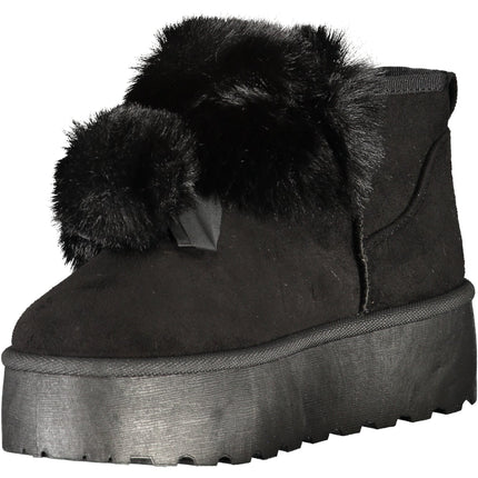 Laura Biagiotti Damenstiefel Braun – Stiefeletten mit Pelz & Keilabsatz | soulluna.de