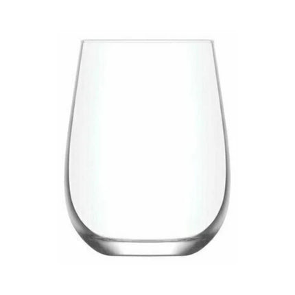 LAV GAI365A TrinkglasSet 3teilig 475 ml Klares Wasserglas für den täglichen Gebrauch