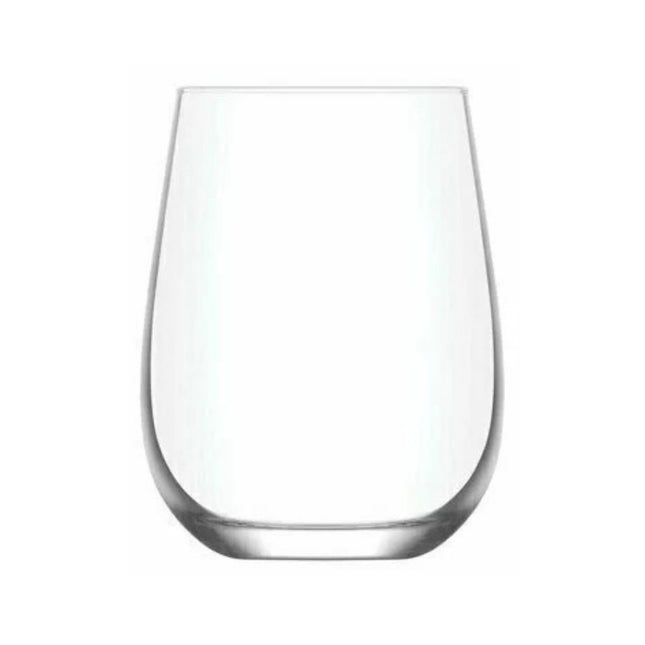 LAV GAI365A TrinkglasSet 3teilig 475 ml Klares Wasserglas für den täglichen Gebrauch