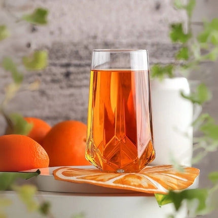 LAV Trinkglas Set Valeria 400 ml 3-teilig für Wasser Saft Tee stilvolle Gläser aus Glas hitzebeständig VLR400